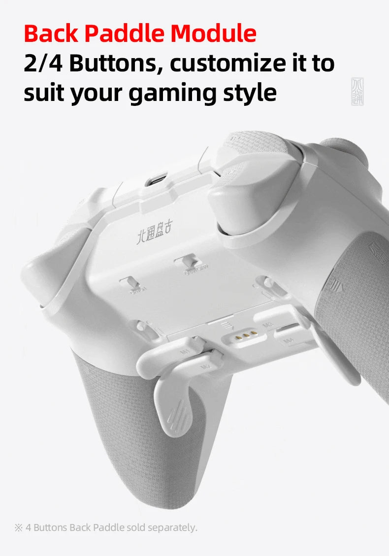BEITONG PANGU Modular Wireless Controller, DIY Layout, Tool-Free Swap, TMR Joystick, for Switch/PC/Android/iOS