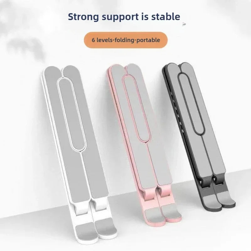 Tablet Stand Holder Folding Heat Dissipation Storage Lifting Adjustable Laptop Stand for Ipad