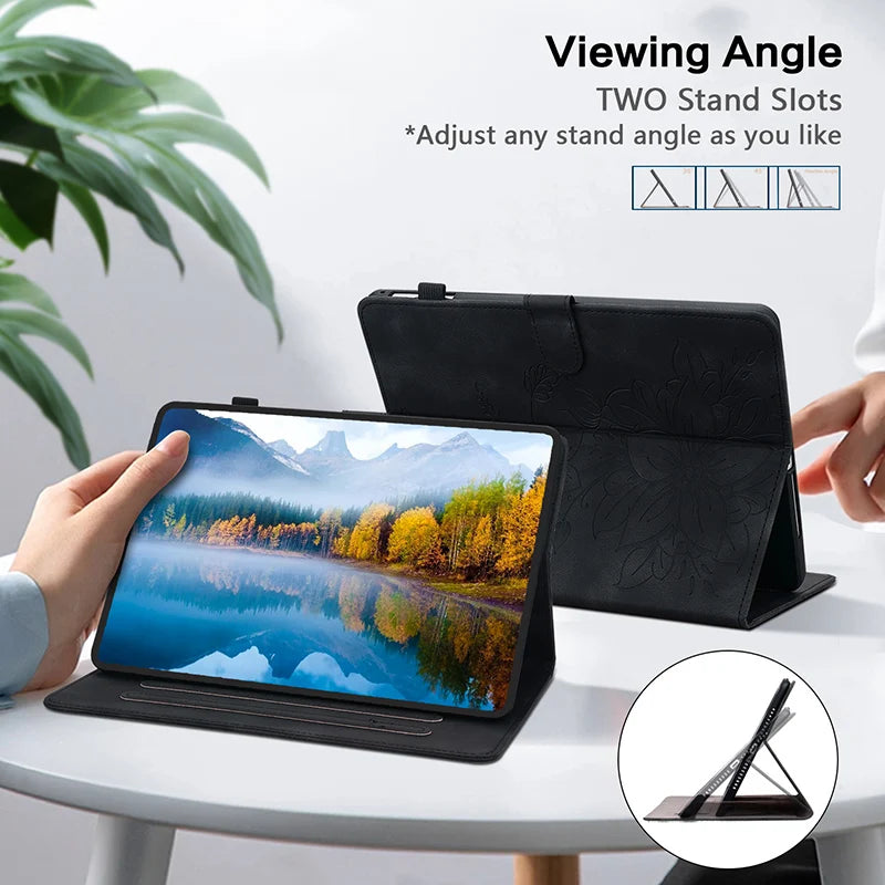 Leather Case for iPad Air 11 13 2024-26 iPad 5th 6th 7th 8th Gen iPad 10.9 2022 11th 2025 Pro 11 2024 9.7 2018 Mini 8 6 Shell