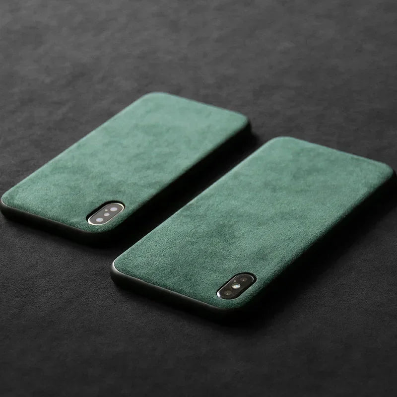 Phone Case Made of Italian Leather for Google Pixel 9 Pro 8 Pro 7 Pixel Fold 8A 7A Luxury Business Artificial Phone Case