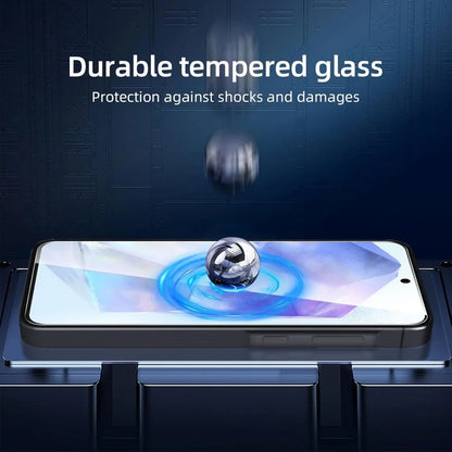 3PCS HD Tempered Glass For Samsung A18 A17 A27 A37 A57 A16 A26 A36 A56 A55 A53 A54 A35 A25 A15 Screen Protector Samsung Galaxy S26 S25 S24 Ultra Cristal Templado S24 FE S23 S22 S21 Plus