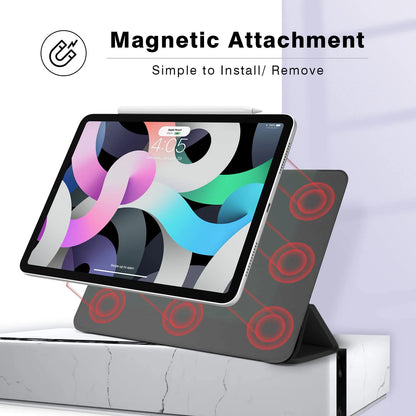 2026 for iPad Pro 13 Case M5 M4 2025 Air 11 M3 M2 12.9 Powerful Magnetic Attachment Slim Trifold Stand Case for iPad Air 5 10th