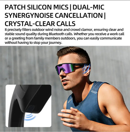 2026 New Smart Glasses Translation Travel Cycling Sports Goggles Anti Blue Light Click Take Photos Videos Smartglasses Outdoor