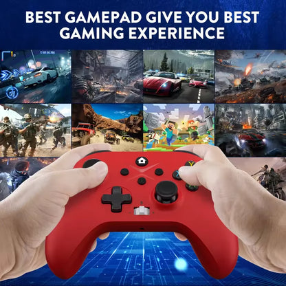 Wireless For XBOX Controller, XBOX ONE Series S/X Console/PC Gaming Gamepad Keys Programming 6 Axis Gyro Turbo Function Win 7/10