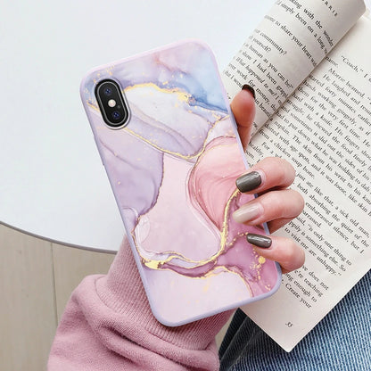 Fashion Marble Cover For iphone X XS MAX Soft Protective Cases Silicone Coque Bumper Fundas For iphone X XSMA iphoneX Shell Bags