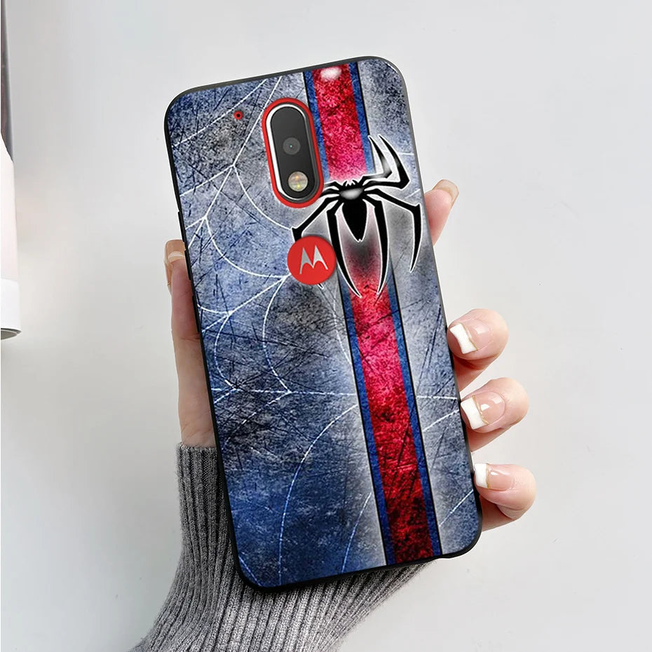 Case for Motorola Moto G4 / Moto G4 Plus / Moto G4 Play Back Cover Fashion Marble Silicone Soft TPU Protective Phone Cases Coque