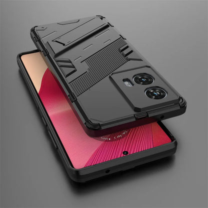 For Motorola Edge 50 Fusion 5G Case Magnetic Armor Shockproof Stand Phone Cases for Moto Edge50 Fusion Edge50Fusion Back Cover