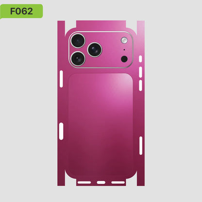 Shiny Skin For iPhone 17 PRO MAX Skin Sticker Vinyl Decal Anti-Scratch Phone Skin Wrap Back Decorative Film