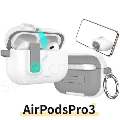 Phone Holder Design for AirPods Pro 3 Case Protective Cover For AirPods Pro 3rd Generation Case For Air pods Pro 3 Accessories