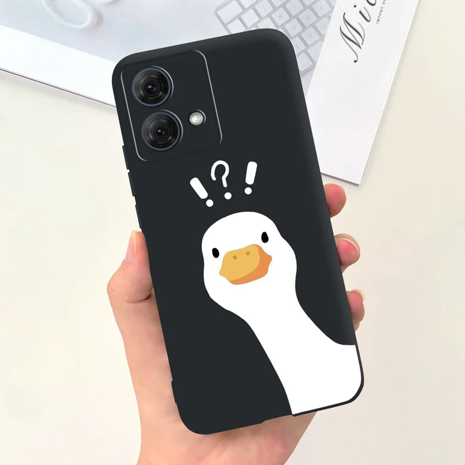 For Motorola Moto G54 Case Moto G84 Phone Cover Cute Astronaut Slim TPU Soft Silicone Funda For MotoG54 MotoG84 5G XT2343-1 Capa