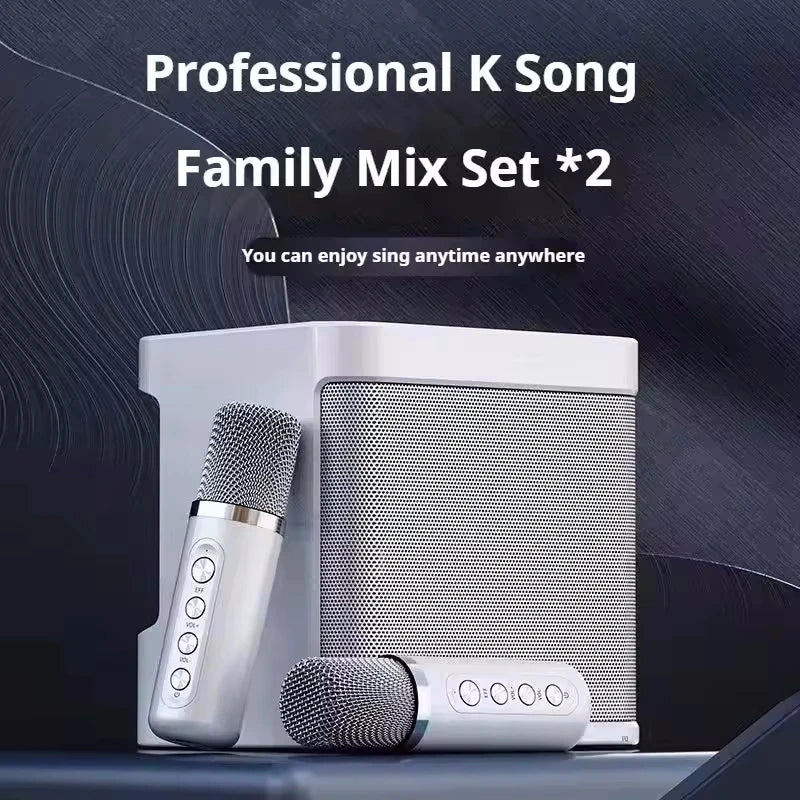 Karaoke Bluetooth Wireless Speaker With Microphone Portable Machine Caixa De Som Sound Box Music Column Blootooth Audio Coluna