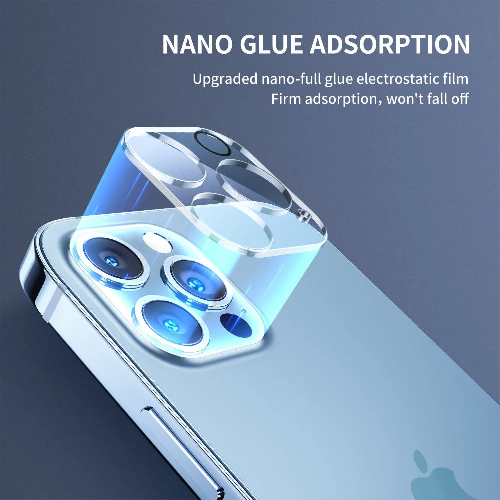 SmartDevil Lens Tempered Glass Camera Protector for iPhone 14 Pro Max Cam Protective Glass for iPhone 14 13 12 HD Lens Protector
