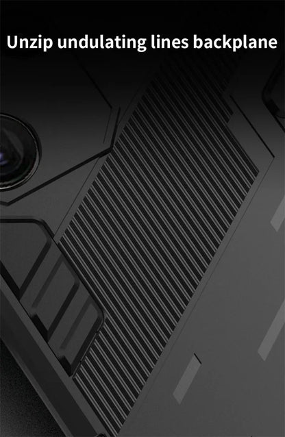 Armor Shockproof Phone Case For Samsung Galaxy S26 S25 S24 S23 S22 Ultra Plus Edge  S26 Pro With Holder Lens Protect Cover