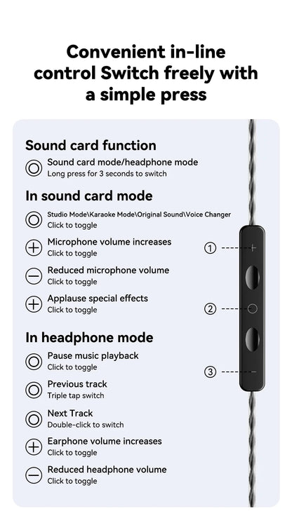 HTC NE81 TWS Wireless Earbuds Bluetooth ANC Wired Voice Control for Singing Live Streaming Touch Control Stereo Sports Earphone