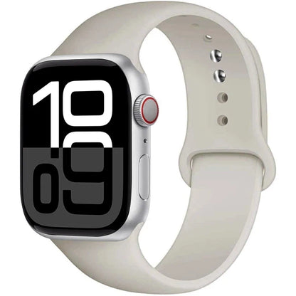 Silicone Band For Apple Watch straps 45mm 44mm 40mm 41mm 42mm-46mm sport bracelet iwatch series 8 7 6 5 SE 9 10 11 Ultra 2 49mm