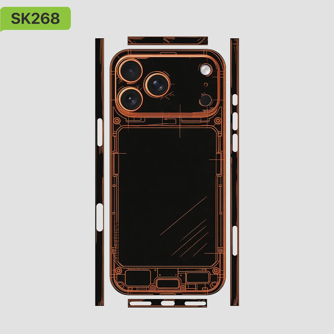 Custom Skin Wrap For iPhone 17 Air 17 Pro Max Sticker Back Film Protective Decal Side Frame Back Protector