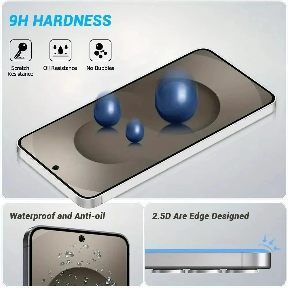Oleophobic Coating Tempered Glass For iPhone 18 17 Pro Max 16 15 14 Plus Air 13 12 Mini 11 Dust Free Install Screen Protector