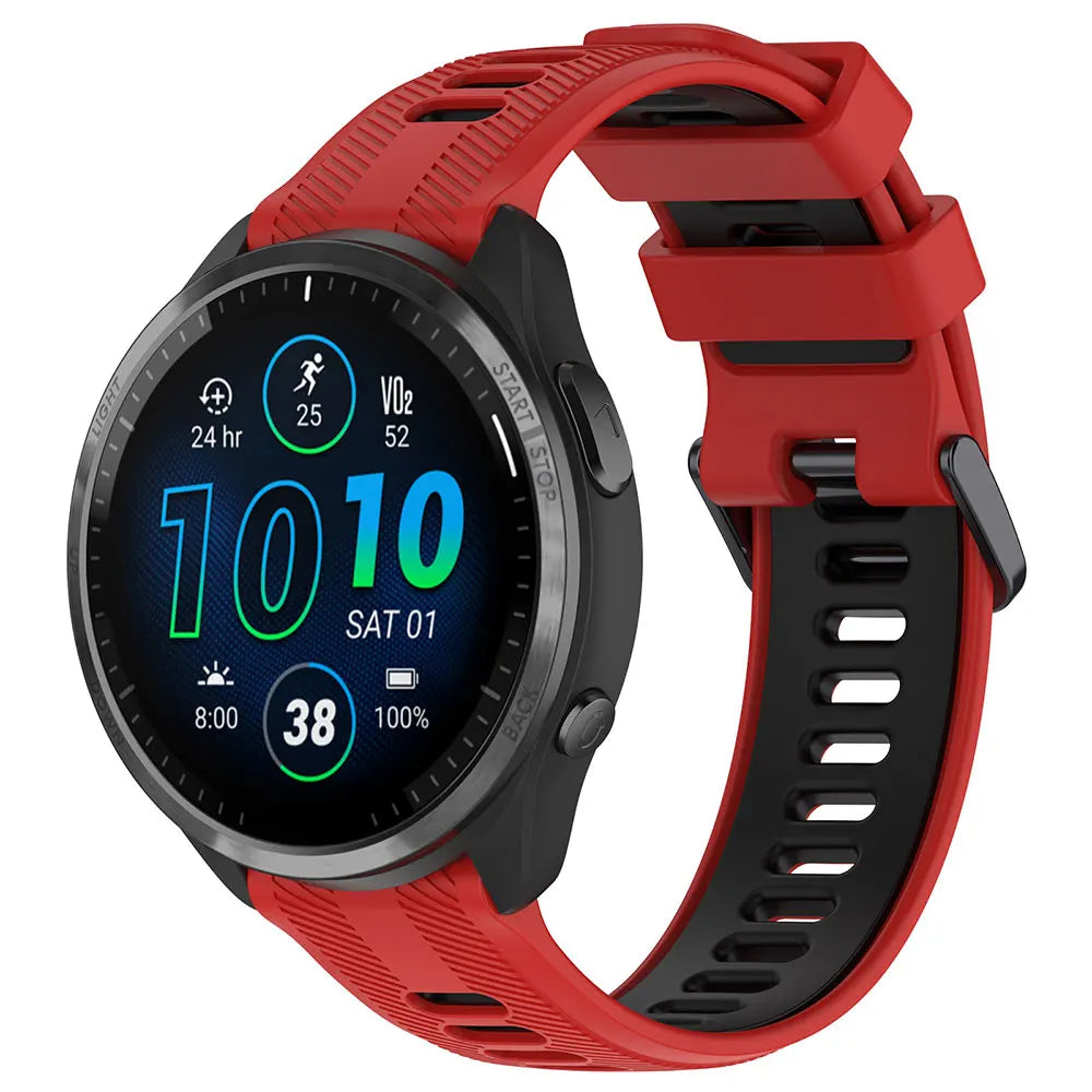 22mm Silicone Strap For Garmin Forerunner 965 Solar 945 935 745 Smart Watch Band Sport Wristband Bracelet For Fenix 5 6 7 Pro