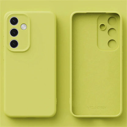 Liquid Silicone Phone Case for Samsung Galaxy S26 S25 S24 S23 S 26 Ultra Plus S26Ultra Cases Original Skin Smooth Protect Cover