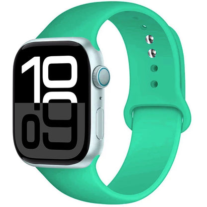 Silicone Band For Apple Watch straps 45mm 44mm 40mm 41mm 42mm-46mm sport bracelet iwatch series 8 7 6 5 SE 9 10 11 Ultra 2 49mm