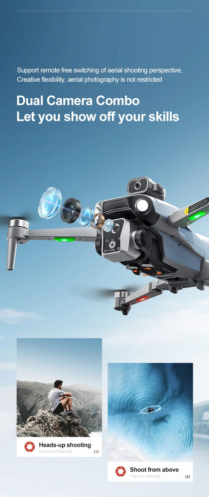 2025 K19 MAX GPS Drone Fishing Air Drop Automatic Turnaround 5G Screen Obstacle Avoidance Drone Professional Camera FPV Dron