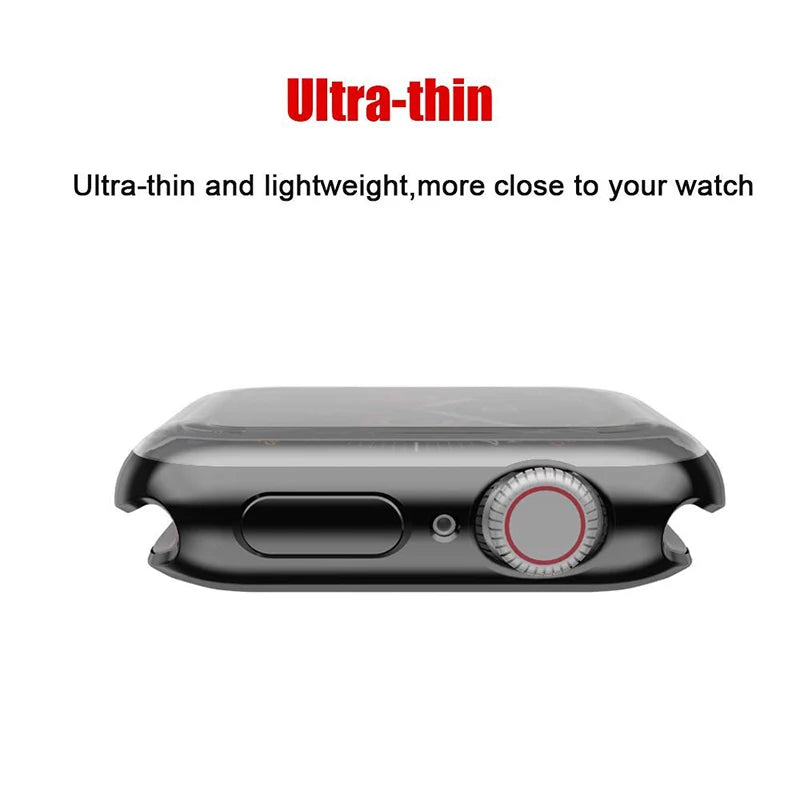 TPU Bumper Cover For Apple Watch Ultra 3 2 1 49mm 45mm 44mm 42mm 41mm 40mm 38mm Screen Protector Case For iWatch Serie 9 8 7 6 5