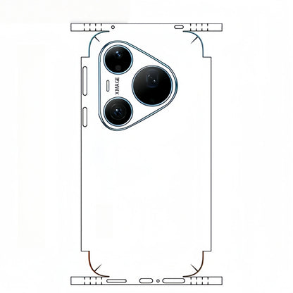 Colorful Matte Film Full Body Phone Protector Sticker For HUAWEI Pura 90 80 70 Ultra 70 Pro Back Sides Decal Wrap Skin Film