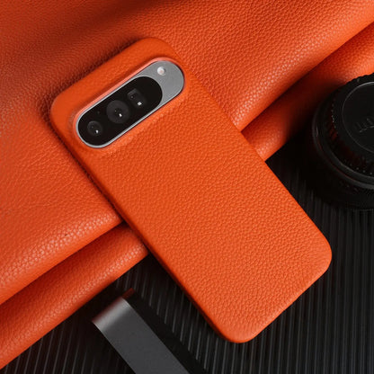 Luxury Magnetic Genuine Leather Case for Google Pixel 10Pro 9 7A 8 6 Full Protection Magnet for Magsafe Cases Shockproof Cover
