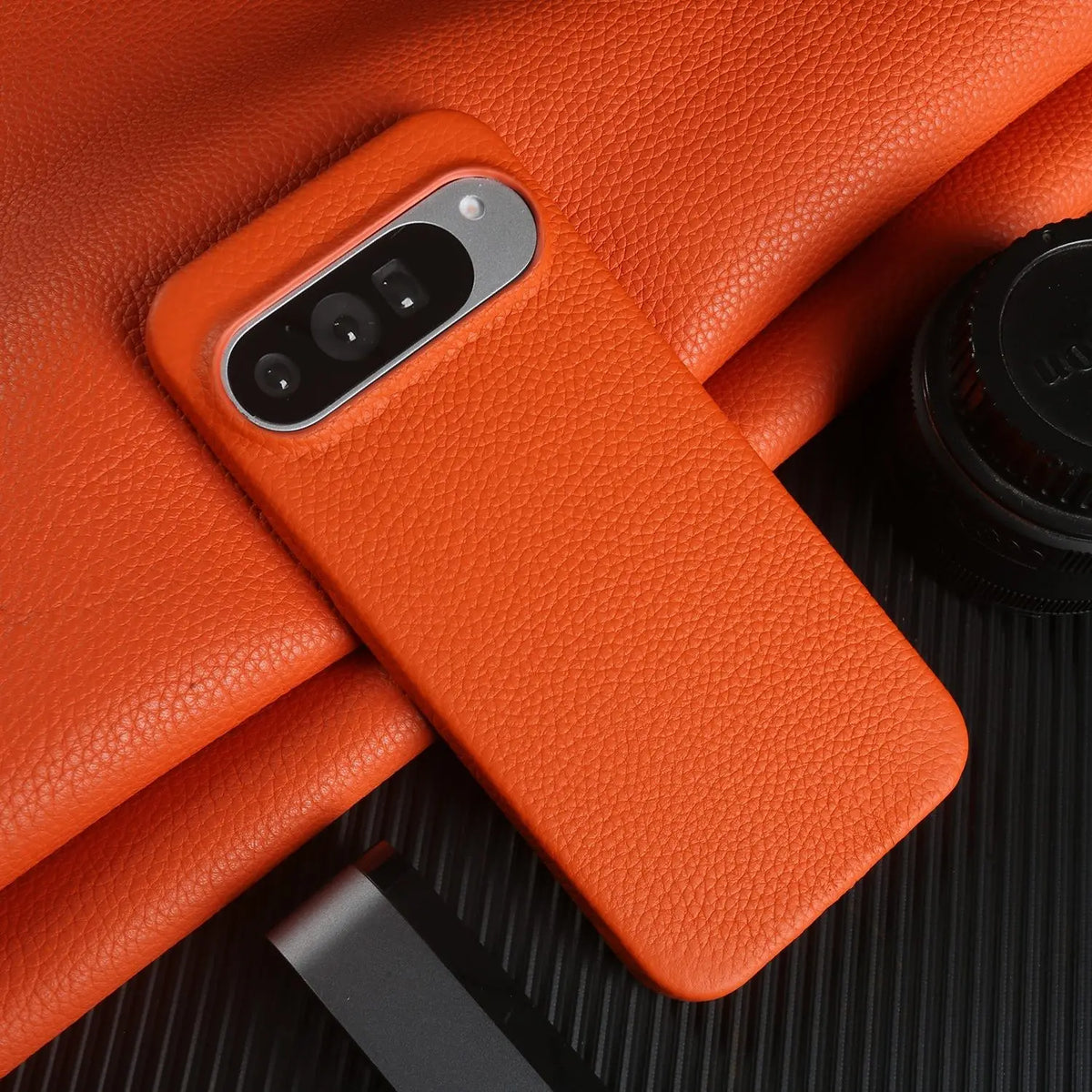Genuine Leather Magnetic Case for Google Pixel 11 Pro Pixel 10 9 7 8 6 Full Protection Magnet for Magsafe Cases Shockproof Cover