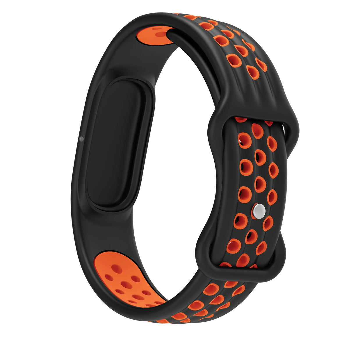 Silicone Loop Sport Watch Strap for Google Fitbit Air Two Tone Bracelet Breathable Band Wristband Correa Replacement Accessories