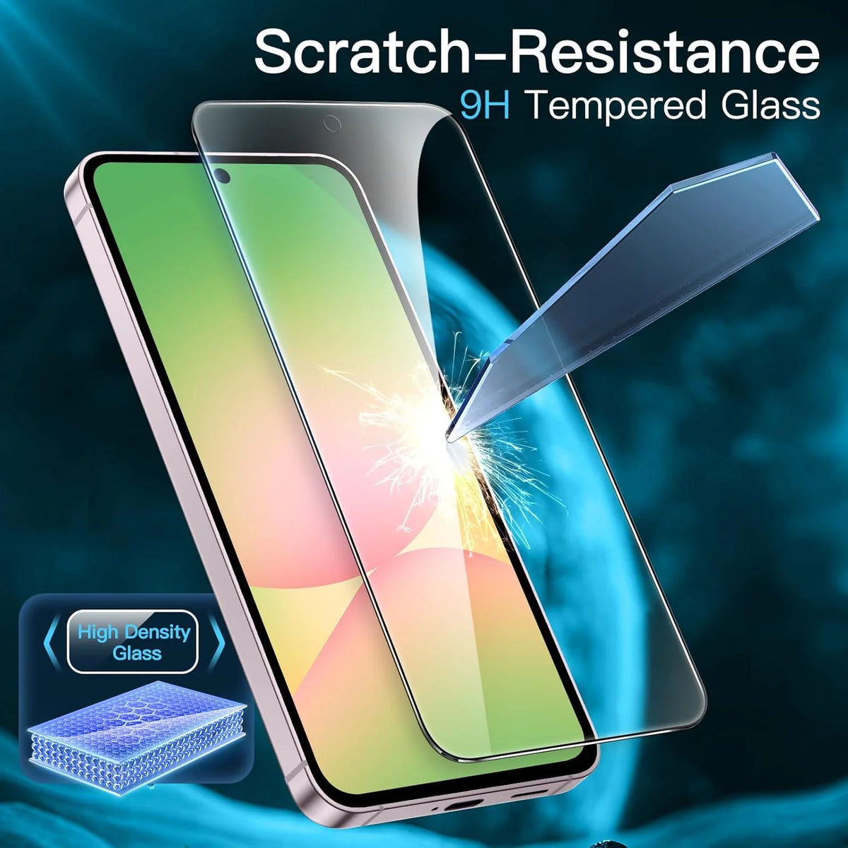 6.7 inch Protective Tempered Glass film For Samsung Galaxy A57 Screen Protector