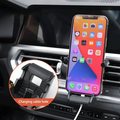 Car Phone Holder Smartphone Mount Gravity Car Air Outlet Clip Stand No Magnetic Support in Car For iPhone Xiaomi Samsung Huawei