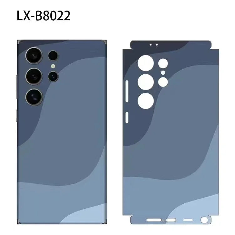 Colorful Camouflage Wrap Tear Down Skin for Samsung Galaxy S26 S24 S25 S23 Ultra Back Protector Cover Casing Stickers