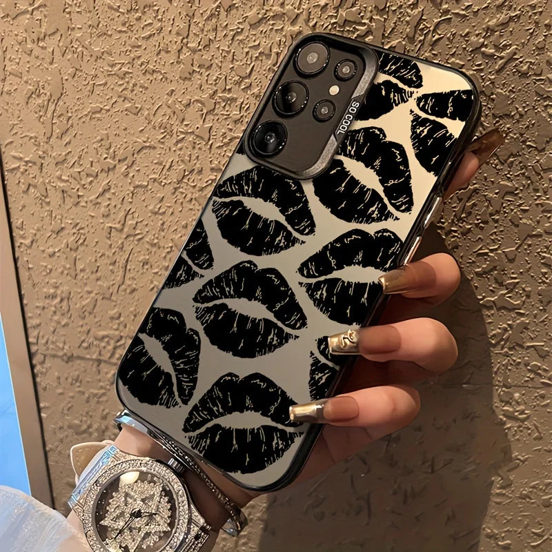 Fashion Leopard Pattern Hard Phone Case For Samsung Galaxy S25 Ultra Case Samsung S24 Ultra S26 S23 FE S22 S 25 Back Cover Funda