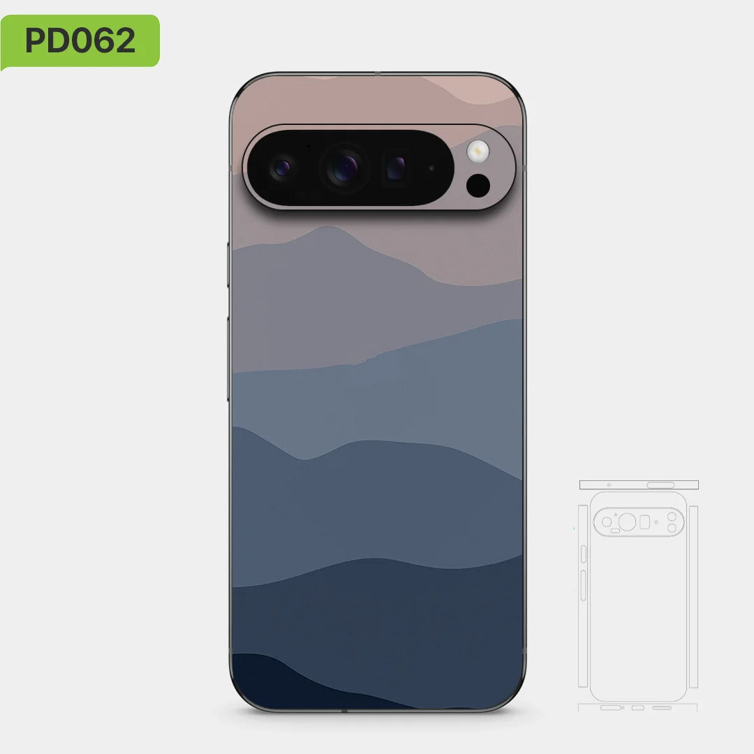 Colorful Decal Skin for Google Pixel 10 9 8 7 Pro 10a 9a Back Screen Protector Film Cover Case Macaroon Wrap Matte Sticker