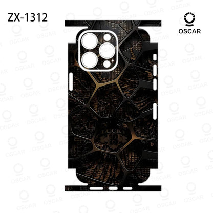 OscarSkinZ Wrap For iPhone 17 16 Pro Max Sticker 15 14 Plus Back Film 13 12 Mini Protective Decal Side Frame Back Protector