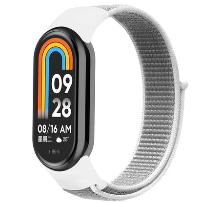 Nylon Loop Strap for Xiaomi Mi Band 11 10 9 8 7 6 5 4 Breathable wristband Smartwatch Bracelet sport pulsera watchband Miband 11