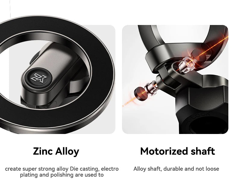 YZ Magnetic Car Phone Holder for Tesla Model YL Y 3  Car Display Screen Side 360 Degree Rotation Car Mount for all iPhone 17 18
