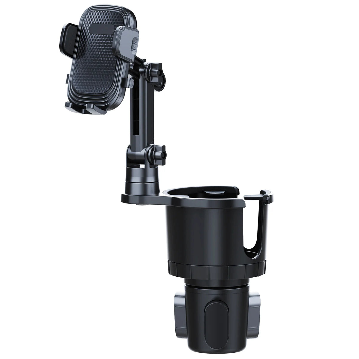Car Phone Holder, Cup Holder Phone Mount With Memory Function 360°Rotation iPhone Car Phone Mount With Adjustable Long Neck