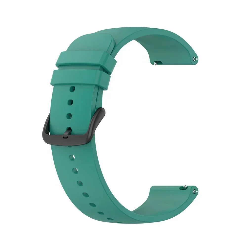 20MM Sport Silicone Strap For Amazfit Bip S Smart Watch Band for Amazfit GTS 4 2 Mini 3 2E Bracelet Bip U/U Pro/ GTR 42mm Correa