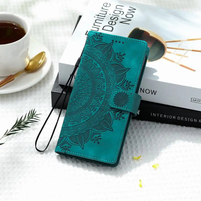 S26 S25 S24 S23 S22 S21 S20 Ultra S10 S9 S8 Plus FE Case For Samsung Galaxy Note 20 10 9 8 Leather Wallet Phone Cover