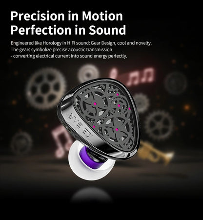 KBEAR Tourbillon-Pro TB-PRO In-Earphone 10mm DD High Resolution TypeC HIFI Wired Earbuds PU+PEEK+DLC Composite Diaphragm