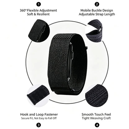 Official Nylon Loop Strap For Garmin CIRQA Smart Band Sport Modified Kit Bracelet Wristband For Garmin CIRQA Watchband Accessory