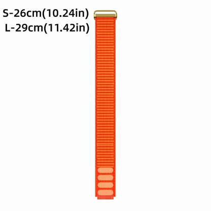 Nylon Sport Band Adjustable Loop Design Fitness Tracker Strap Breathable Replacement Wristband for Polar Loop for Men Women
