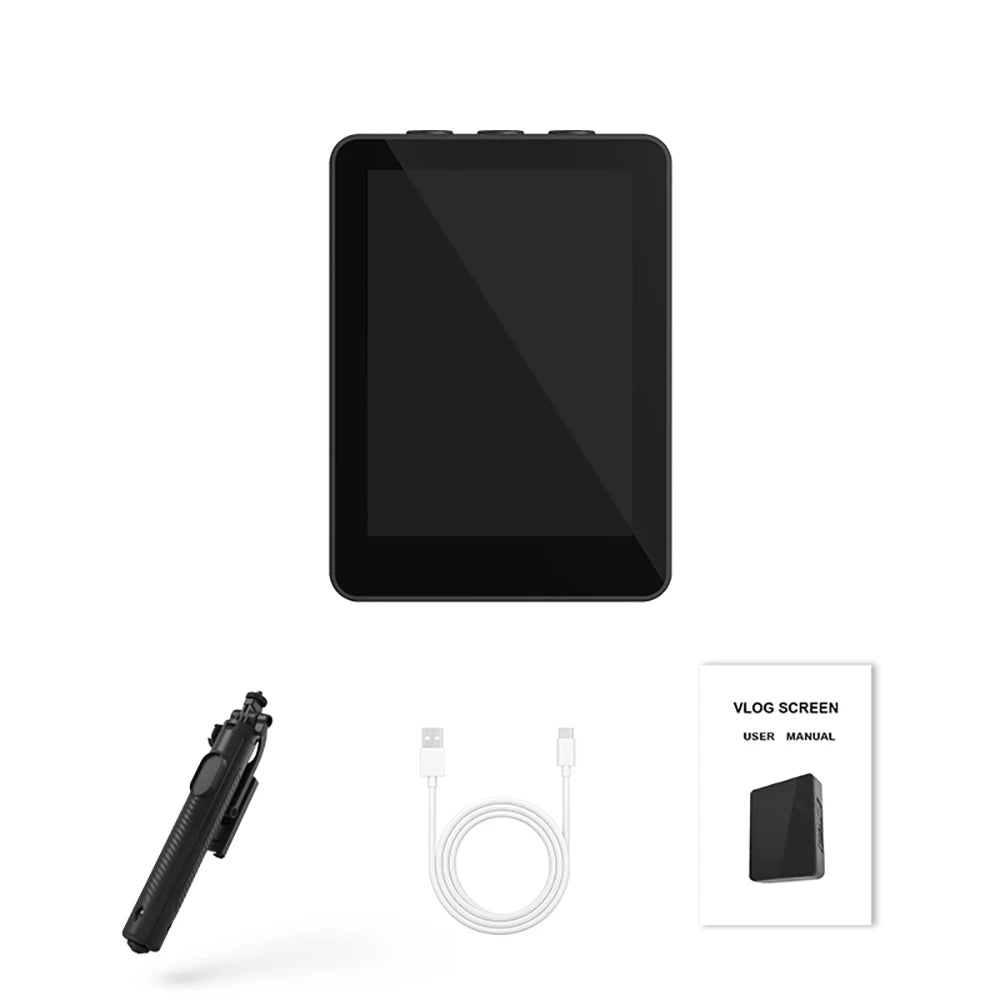 2in1 Selfie Stick Tripod Screen Sharing Device with Remote Aluminum Alloy Phone Tripod Bluetooth Remote and 270°Rotation Stand