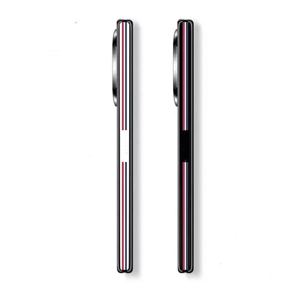 2PCS Pain Color Frosted Hinge Skin For VIVO X Fold2 X Fold3 Side Skin Hinge Protector Film Cover Wrap Sticker