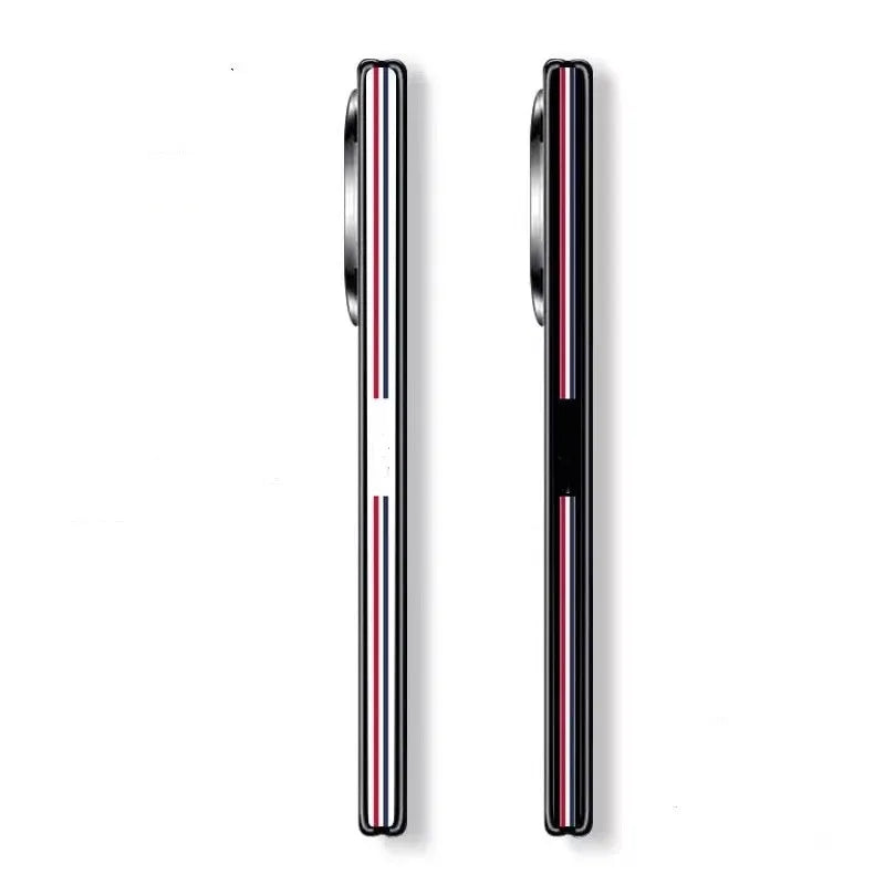 2PCS Pain Color Frosted Hinge Skin For VIVO X Fold2 X Fold3 Side Skin Hinge Protector Film Cover Wrap Sticker