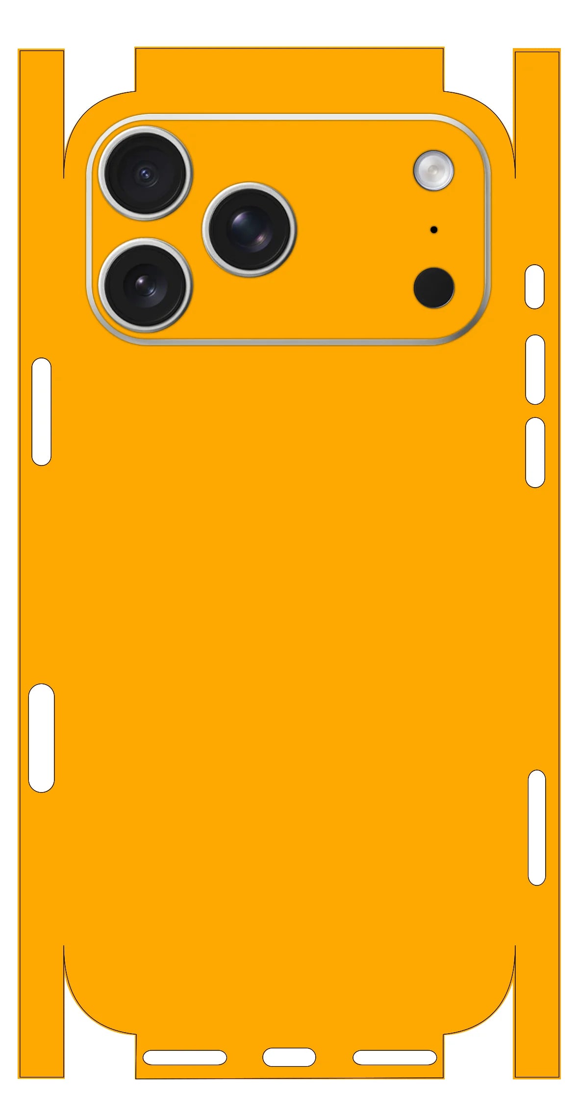 OSCARSKIN Z For Apple iPhone 17 16 15 14 IPhone13 Pro Max Full Body Wrap Decal Skin Plain Color Rear Protective Sticker Film