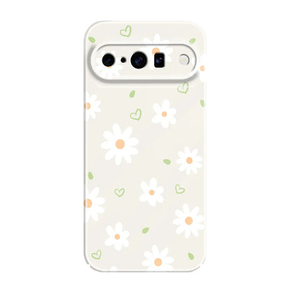Tender Daisy Phone Case For Google Pixel 10 9 9A 8 8A 7 7A Pro XL 5G Film Hard Cover