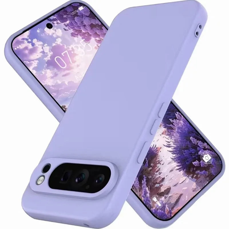 Latest Liquid Silicone Phone Case Compatible With Google Pixel 6 7 8 9 10 11 11 Pro Xl All Inclusive Anti Fall Frosted Soft Shel